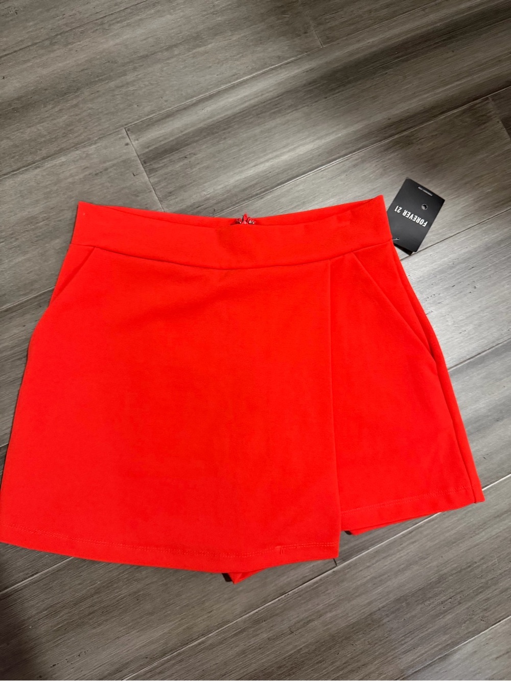 Forever 21 Red Women’s Skort